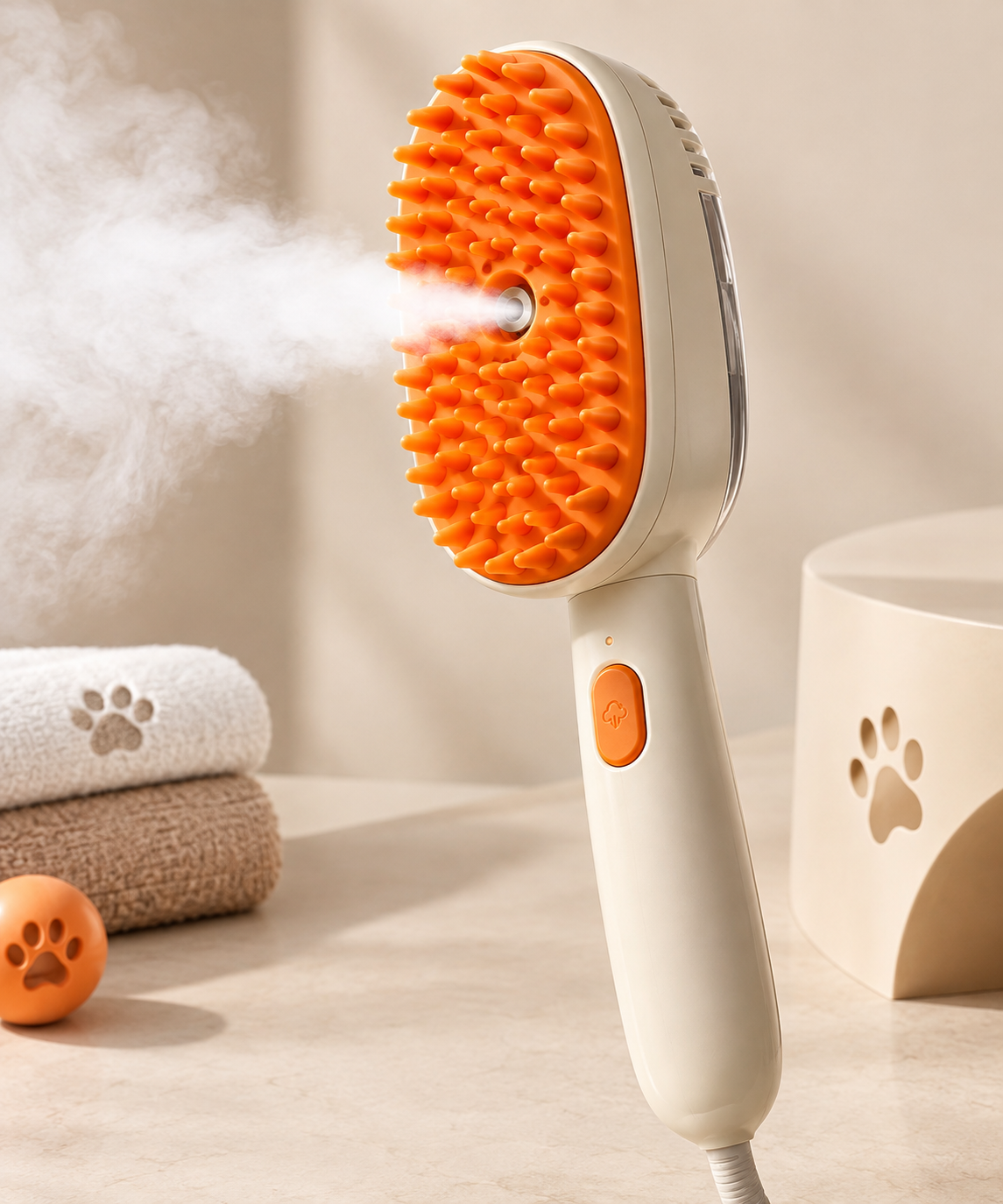 Cepillo Eléctrico para Mascotas – Cuidado Fácil y Suave