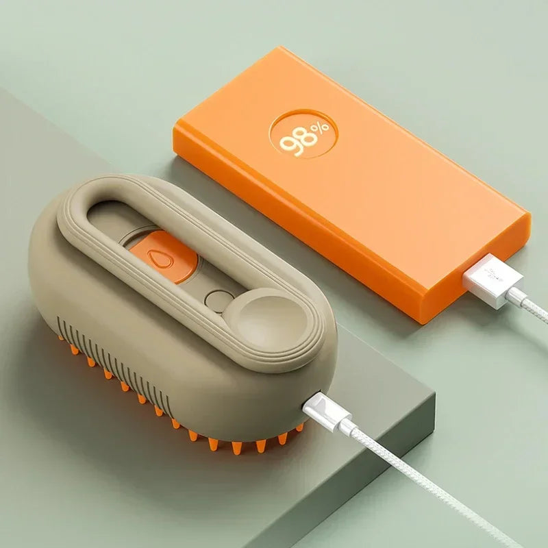 Cepillo Eléctrico para Mascotas – Cuidado Fácil y Suave